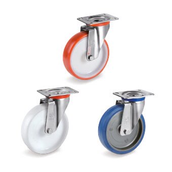 Industrial castors - medium duty loads